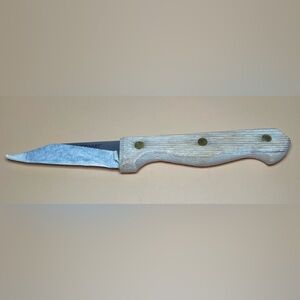 Vintage Farberware Paring Knife – Wood Handle‎ Kitchen Prep Knife USA Made